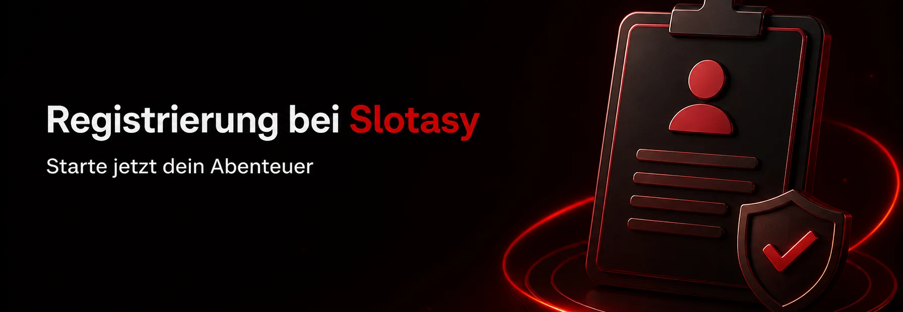 Registrierung bei Slotasy